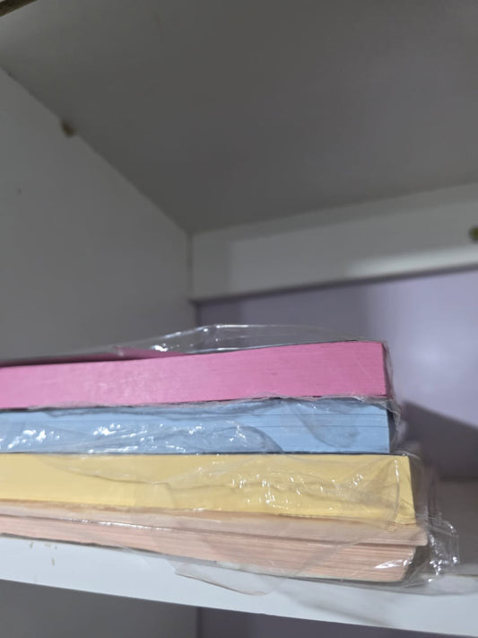 4 Colored Paper – Assorted Pack